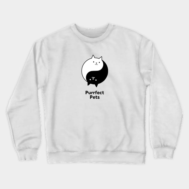 Purrfect Pets Crewneck Sweatshirt by IO Merch